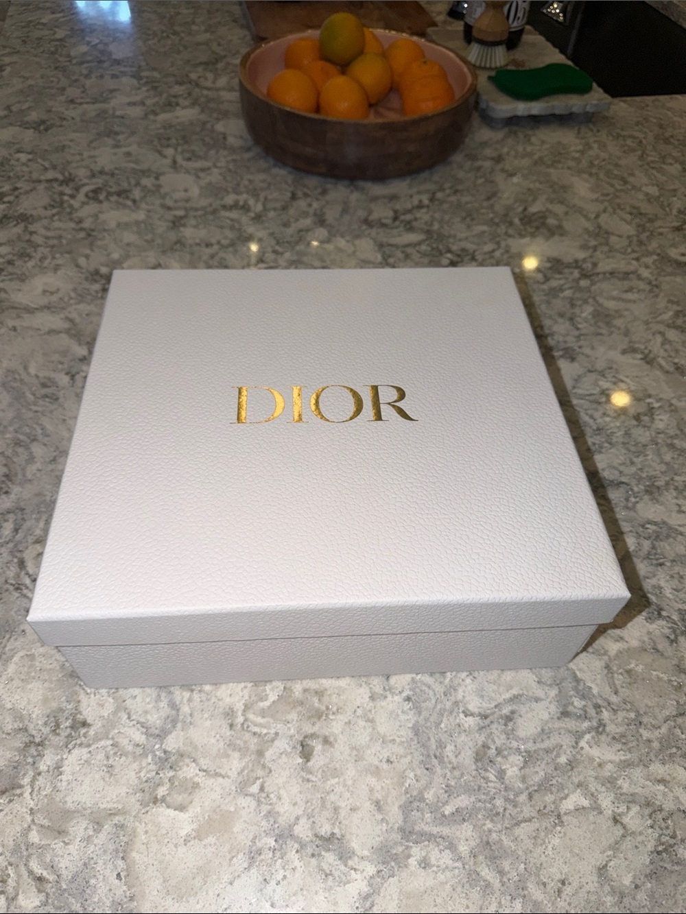 DIOR White Luxury Storage Box - Elegant Home Organization